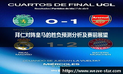 拜仁对阵皇马的胜负预测分析及赛前展望
